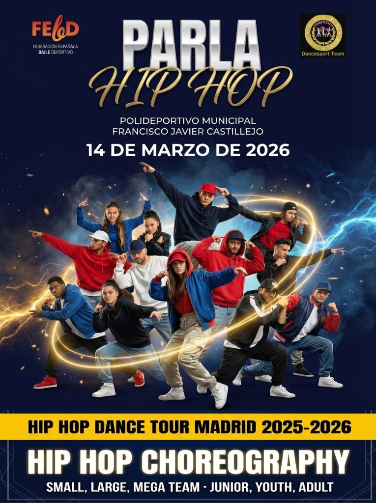 Hip Hop Dance Tour Parla 2026